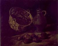 Gogh, Vincent van - Still Life with Copper Kettle, Jar and Potatoes